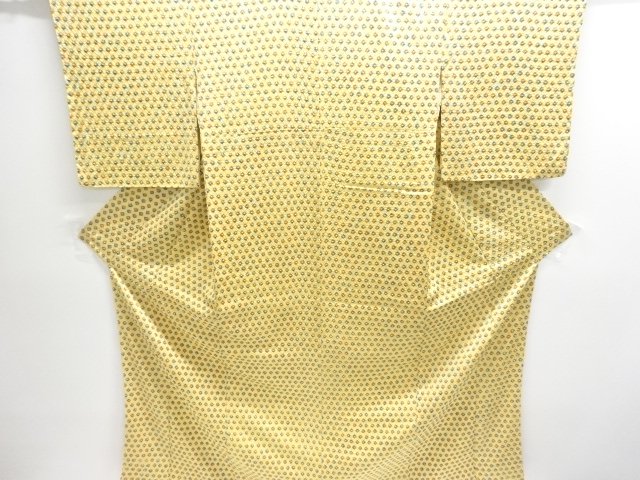 JAPANESE KIMONO / UNUSED KOMON / SHIBORI 